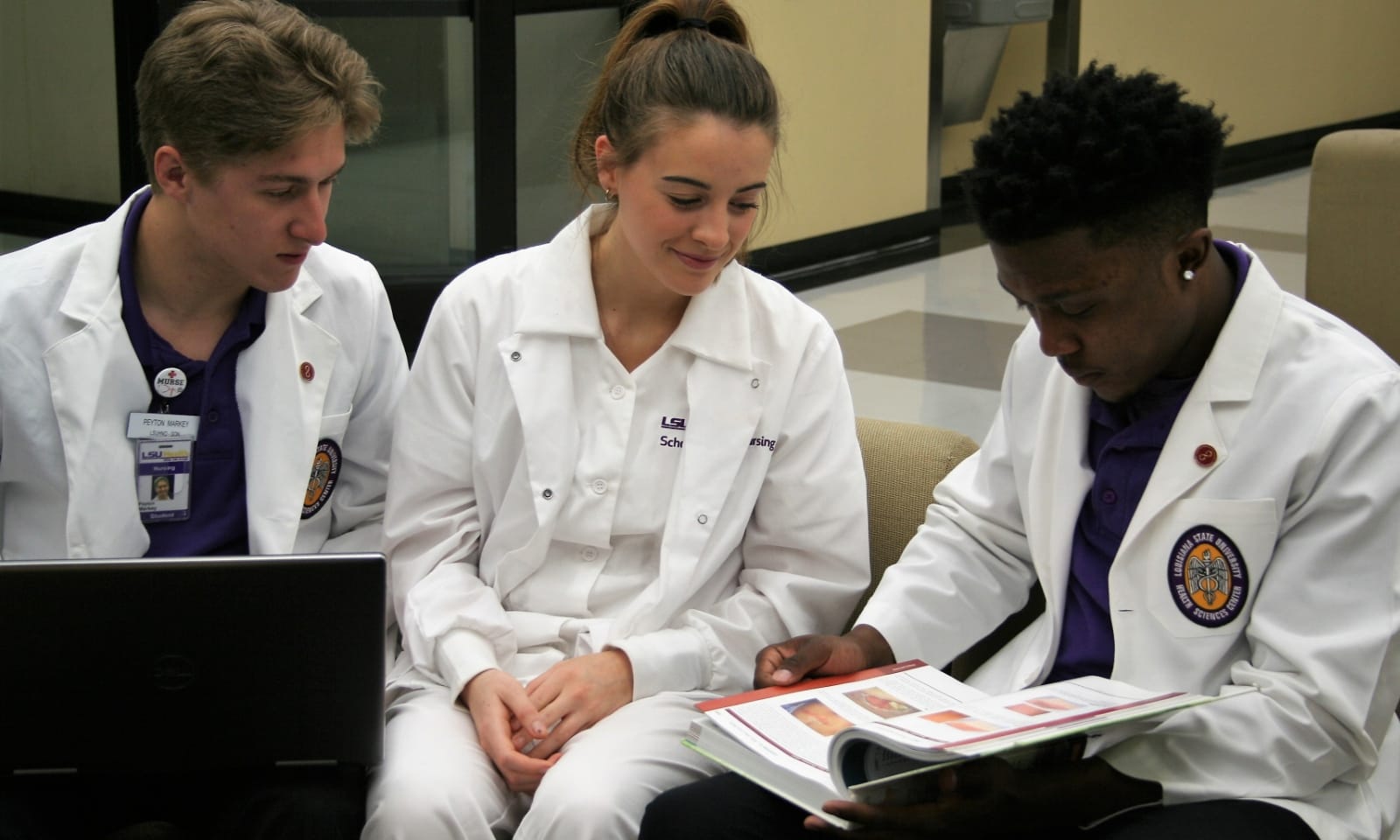 2020s: Students in the CNE Certification program work on simulations and study together.